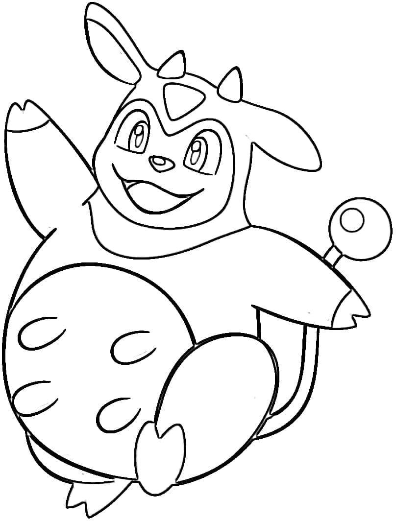 Desenhos de Miltank para colorir