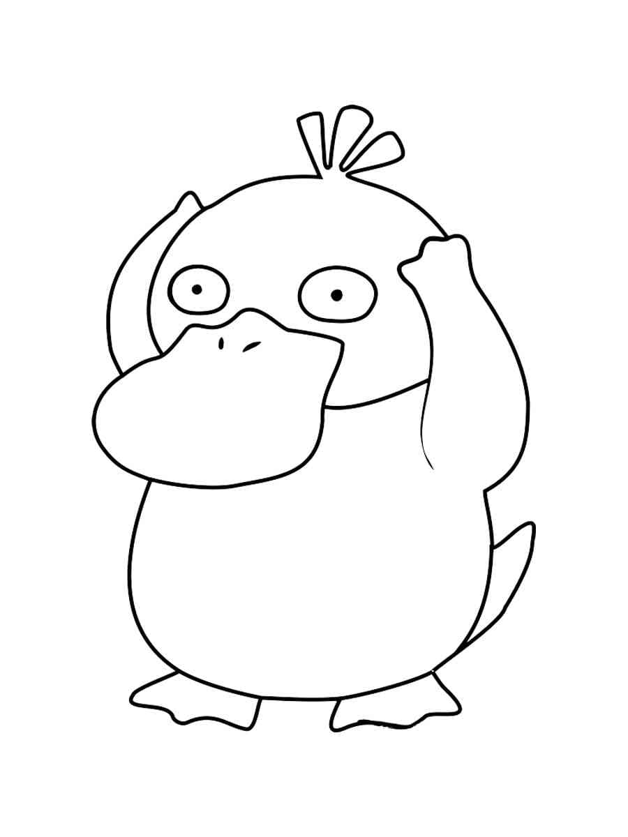 Desenho dePsyduck Grátis para colorir