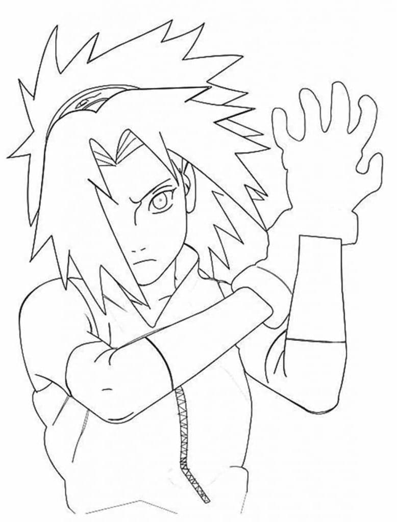 Desenhos de Sakura Haruno para colorir