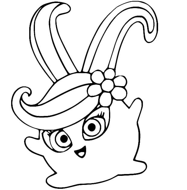 Desenho deShiny de Sunny Bunnies para colorir