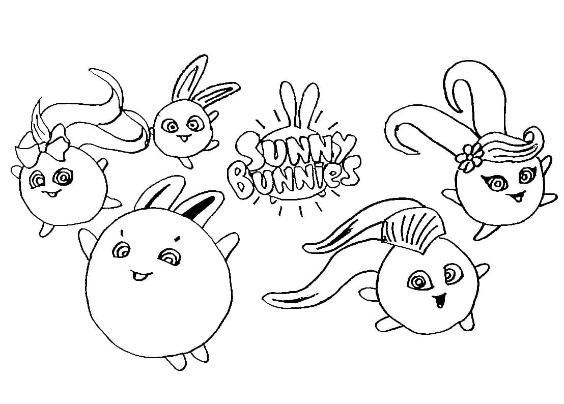 Desenho deSunny Bunnies 12 para colorir