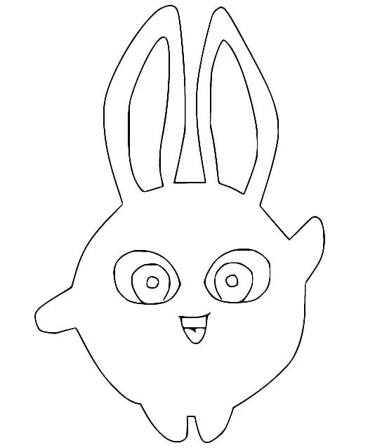 Desenho deSunny Bunnies Hopper para colorir