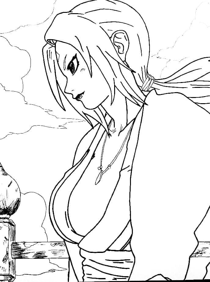 Desenho deTsunade Incrível para colorir