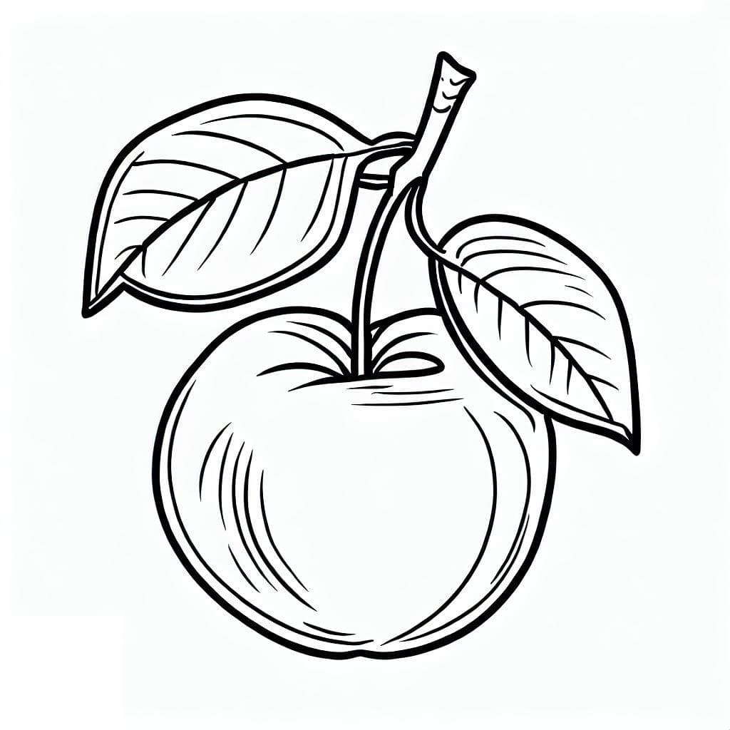 Desenho deUma Acerola para colorir