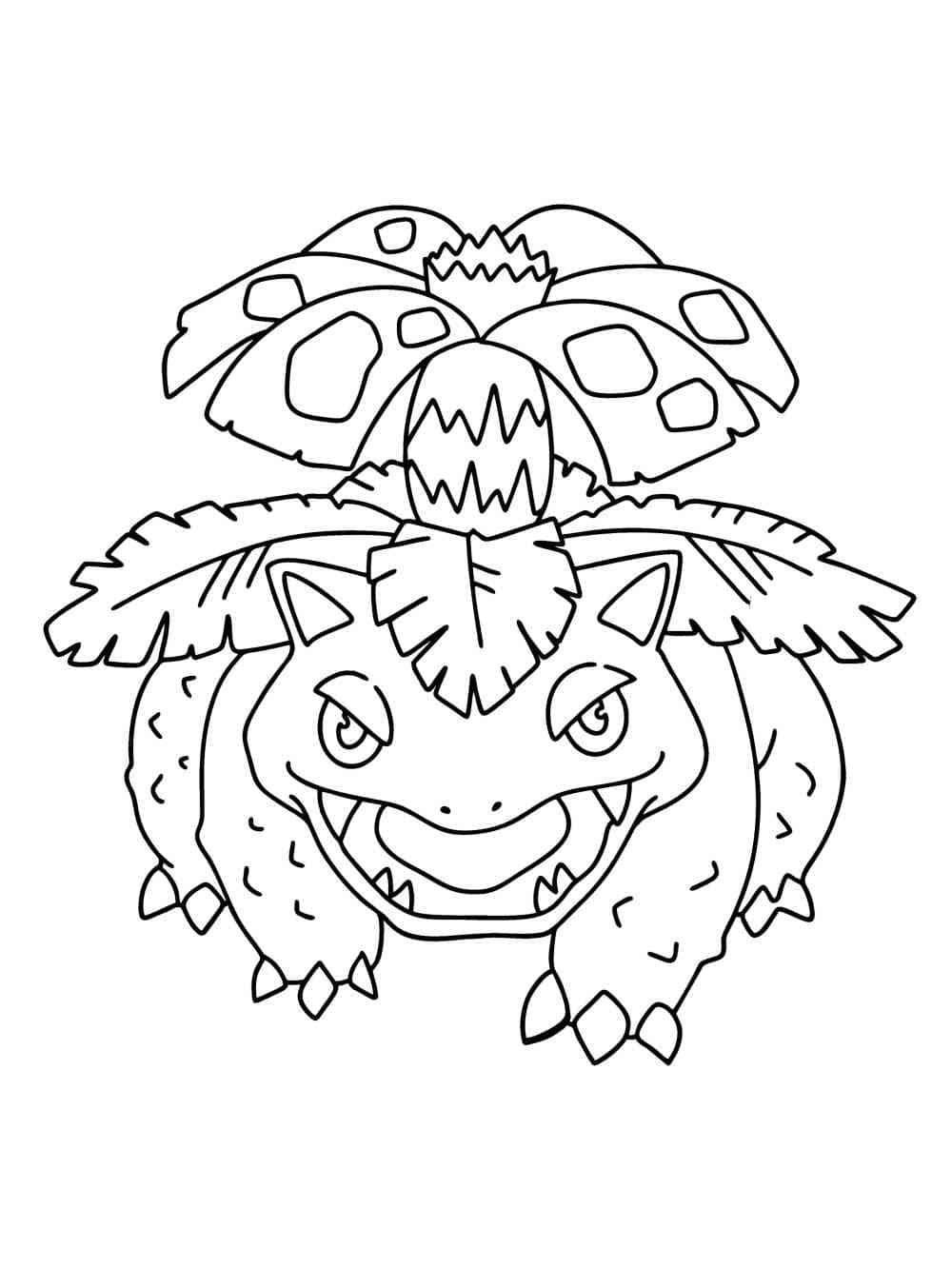 Desenhos de Venusaur para colorir