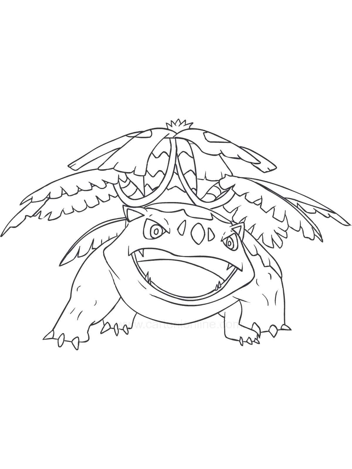 Desenho deVenusaur Imprimível para colorir