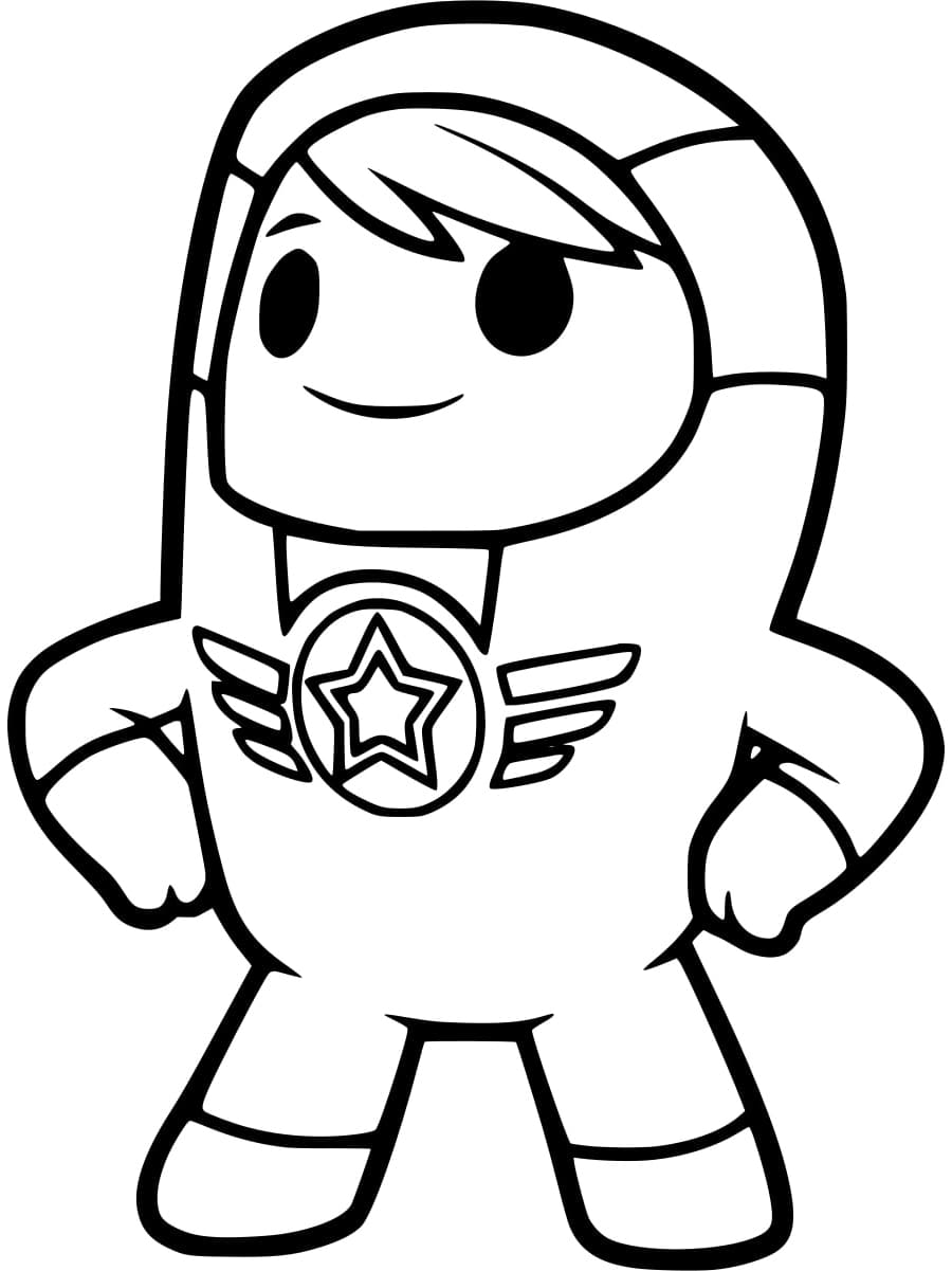 Desenho deXuli de Go Jetters para colorir