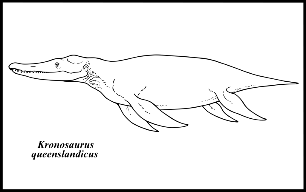 Desenhos de Kronosaurus para colorir