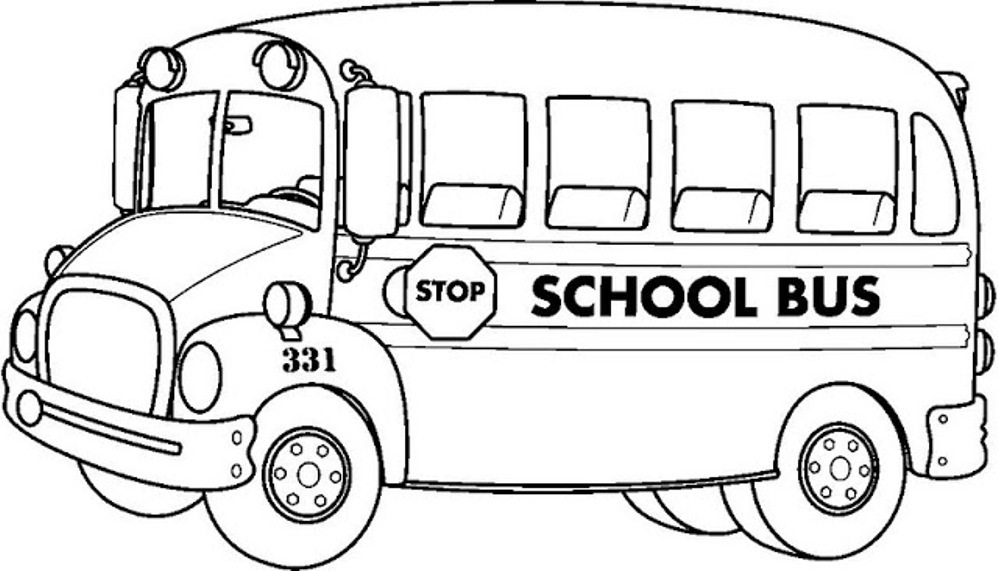 Desenho deÔnibus Escolar para colorir