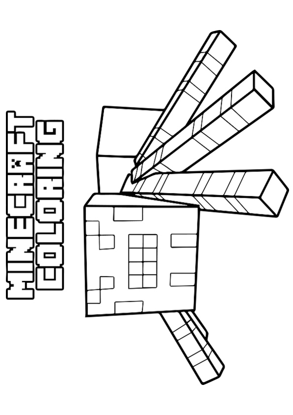 Desenhos de Minecraft para colorir