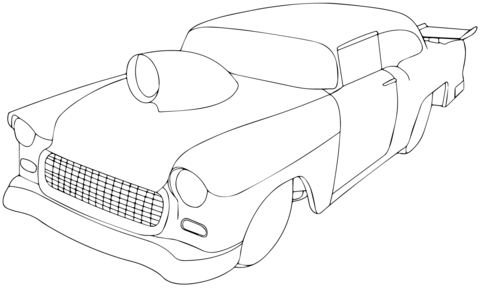 Desenhos de Chevrolet para colorir