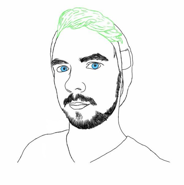 Desenhos de Jacksepticeye para colorir