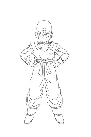 Desenhos de Kuririn para colorir