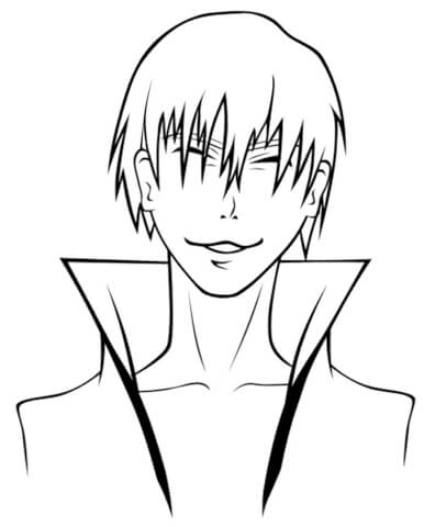 Desenhos de Ichimaru para colorir