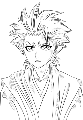 Desenhos de Hitsugaya Toshiro para colorir