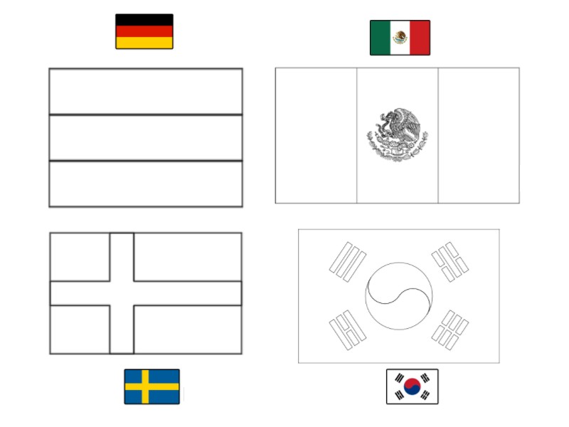 Desenho deGrupo F Copa do Mundo FIFA de 2018 para colorir