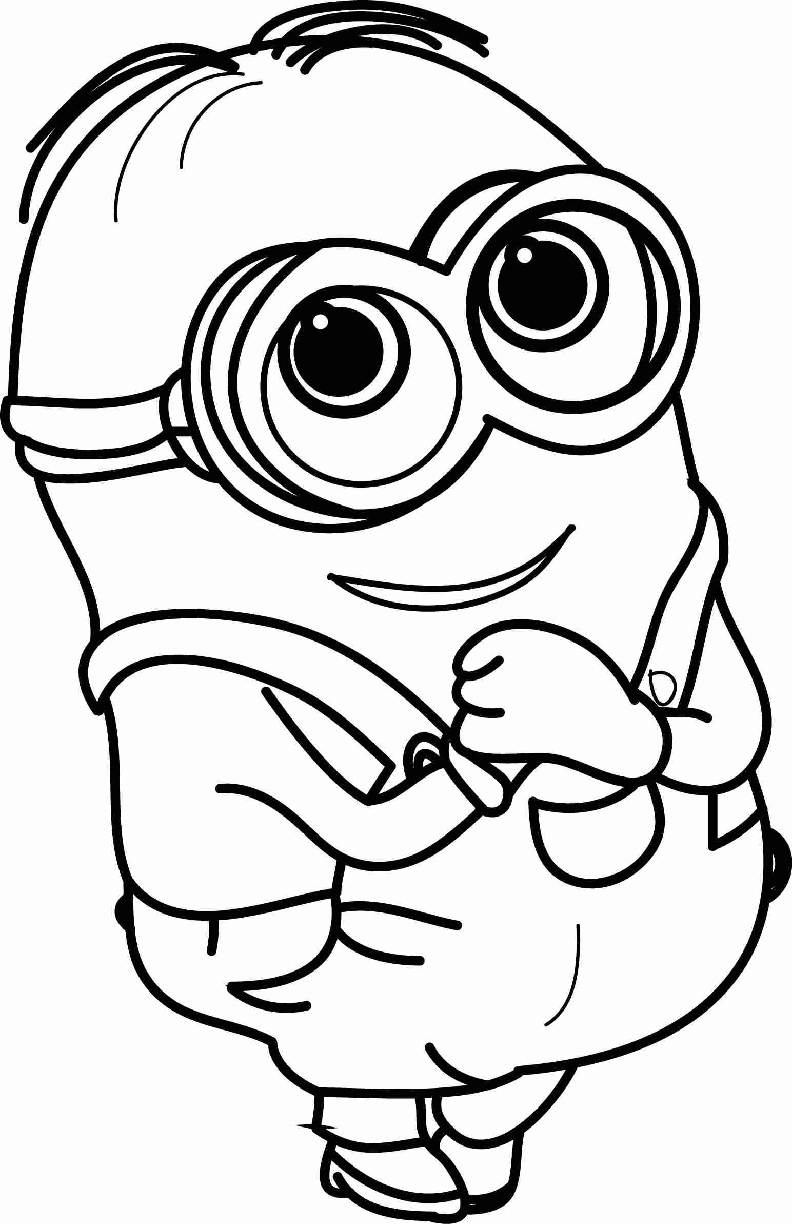 Desenhos de Minions para colorir