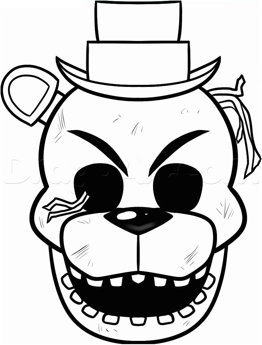 Desenhos de Freddy para colorir