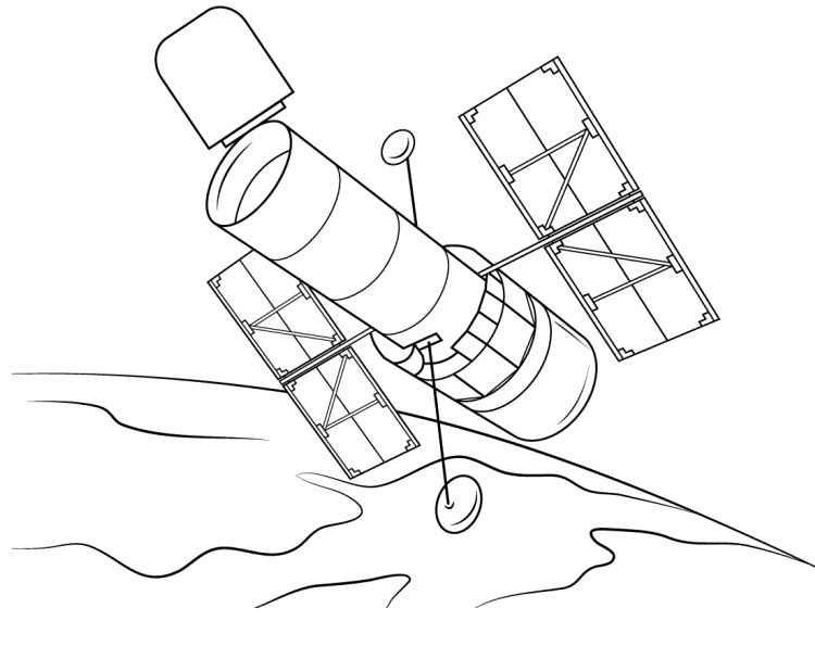 Desenhos de Observatório Astronômico para colorir