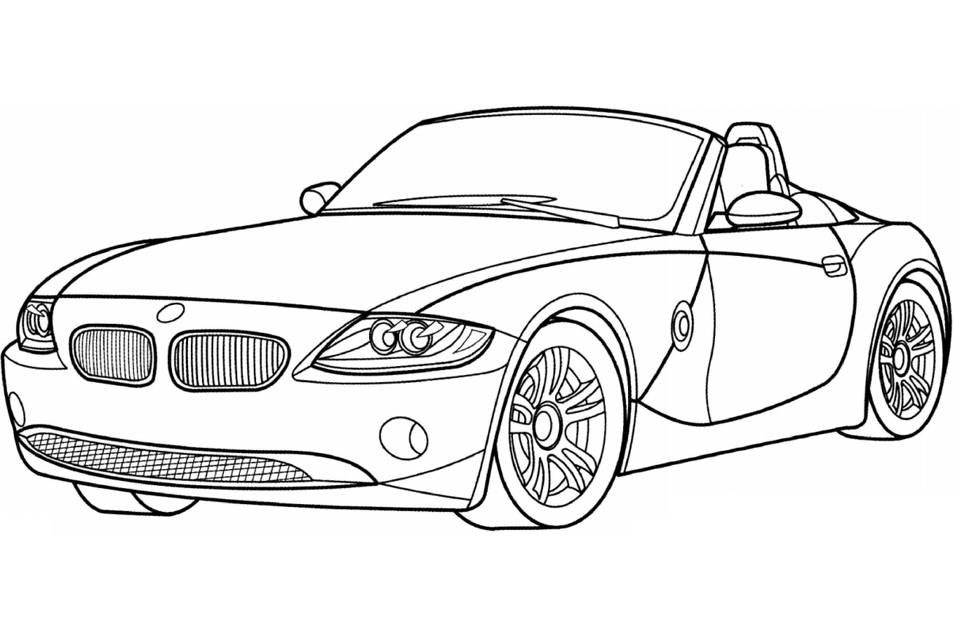 Desenhos de Bmw para colorir