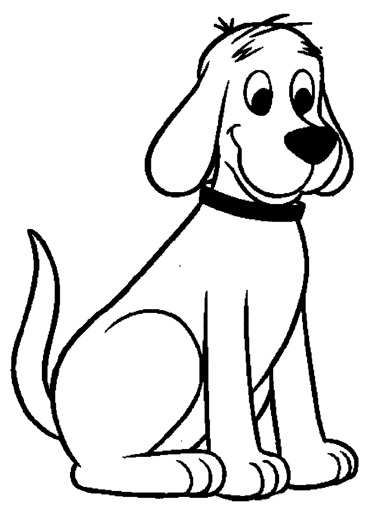 Desenho deAdoravel Cachorro para colorir