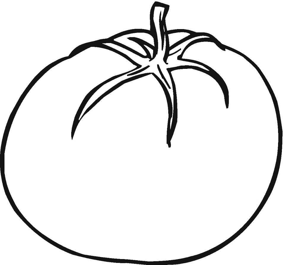 Desenhos de Tomate para colorir