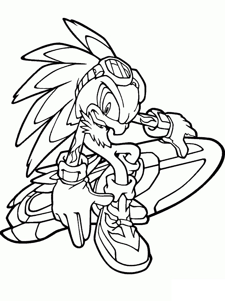 Desenho deJet the Hawk para colorir