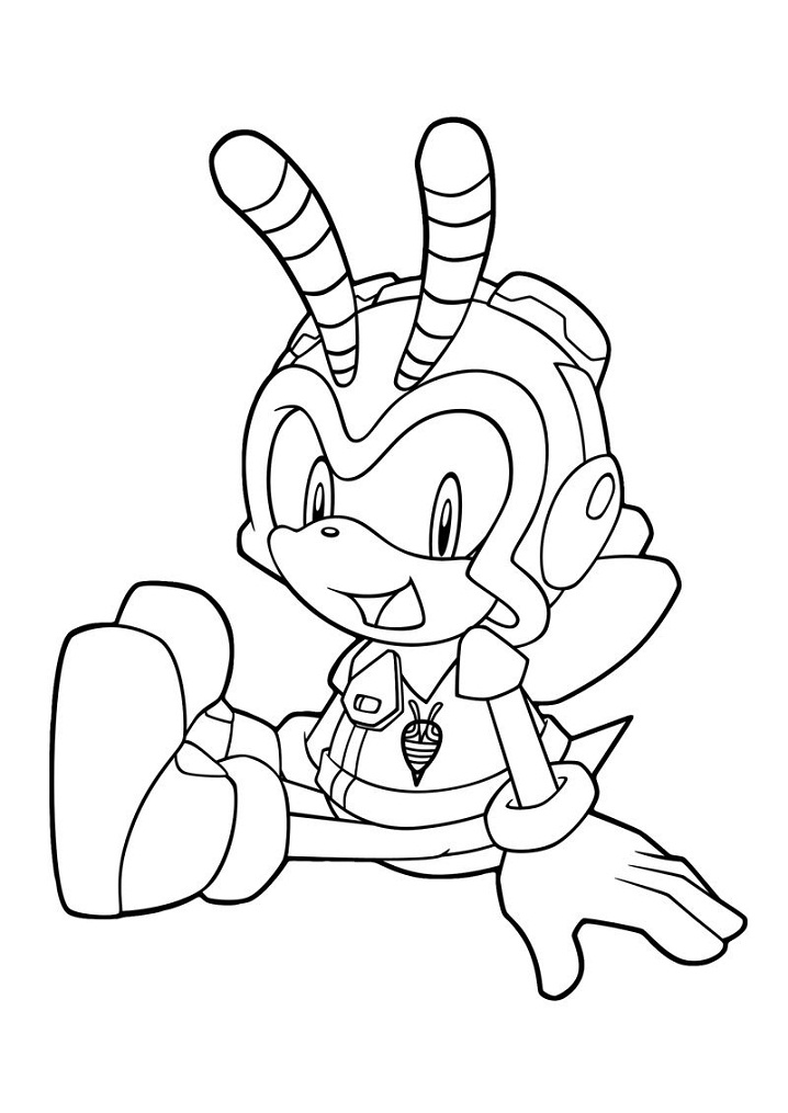 Desenho de Charmy Bee para colorir