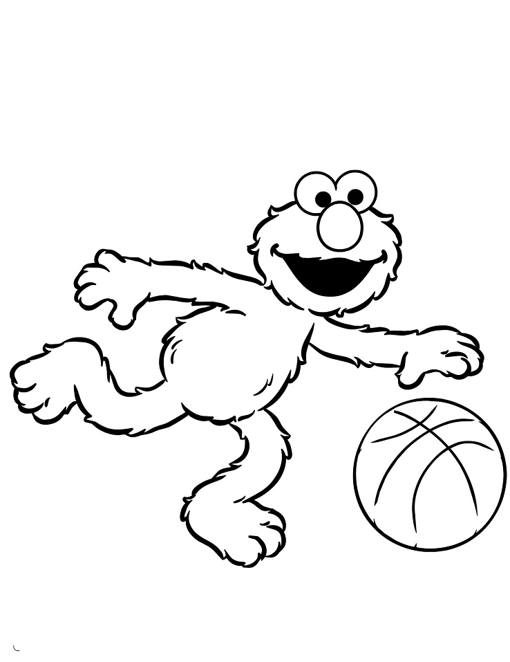 Desenhos de Basquetebol para colorir