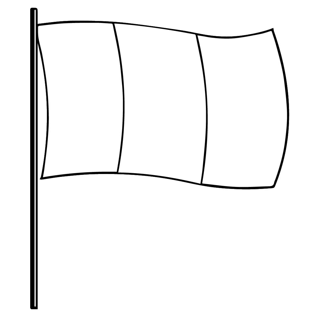 Desenho deA Bandeira da Itália para colorir