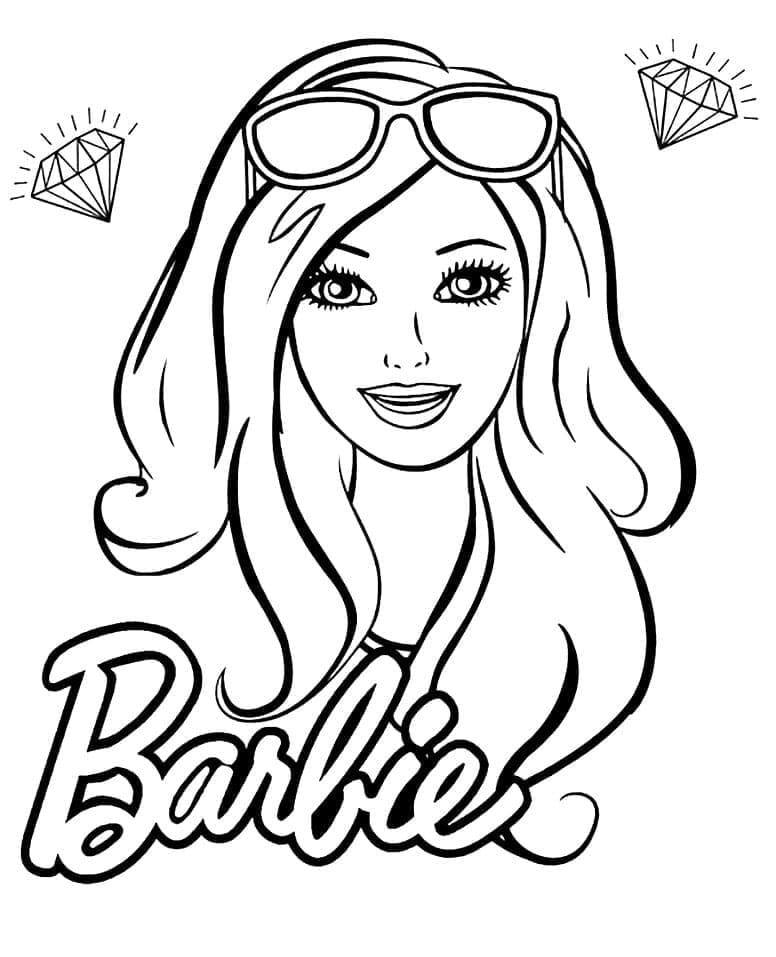 Desenho deBarbie Imprimível para colorir