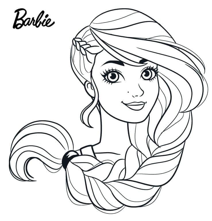 Desenho deBarbie Maravilhosa para colorir