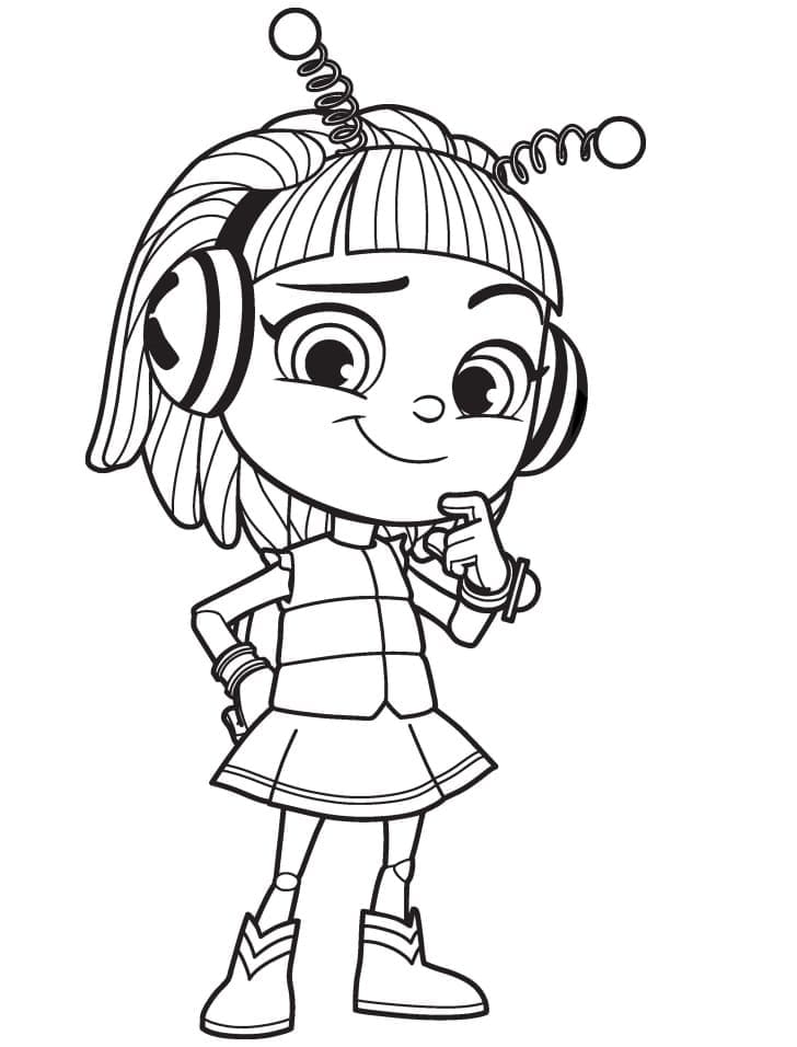 Desenho deBeat Bugs Kumi para colorir