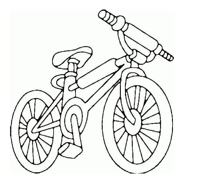 Desenho deBicicleta Infantil para colorir