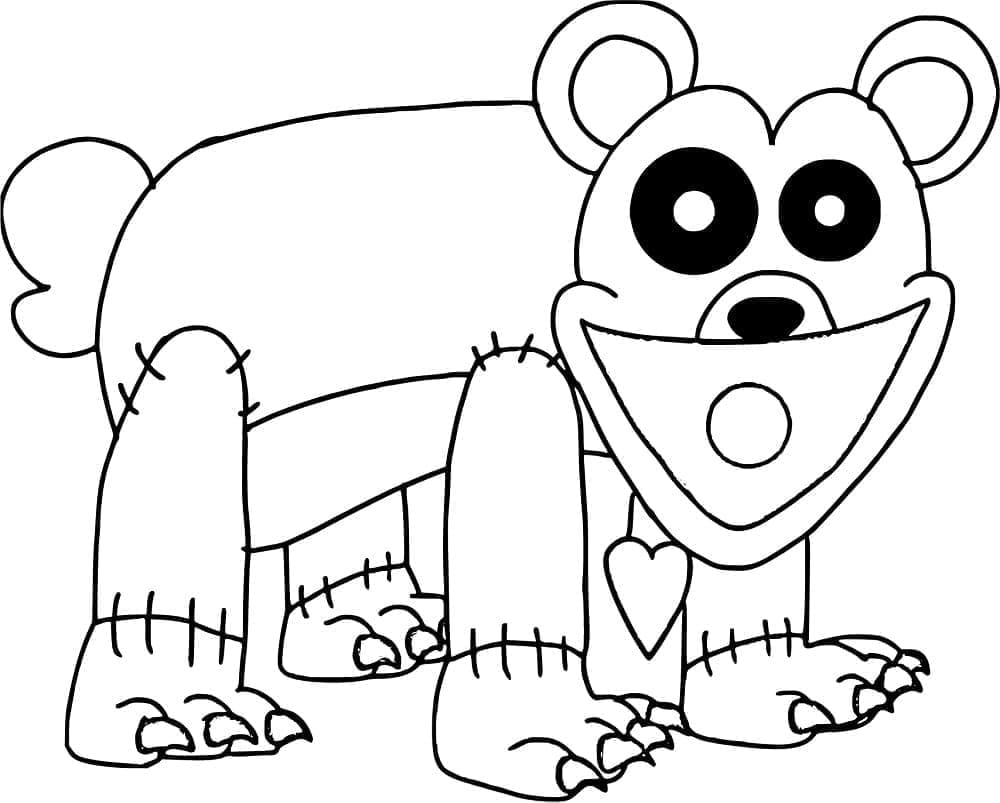 Desenho deBobby BearHug Imprimível Grátis para colorir