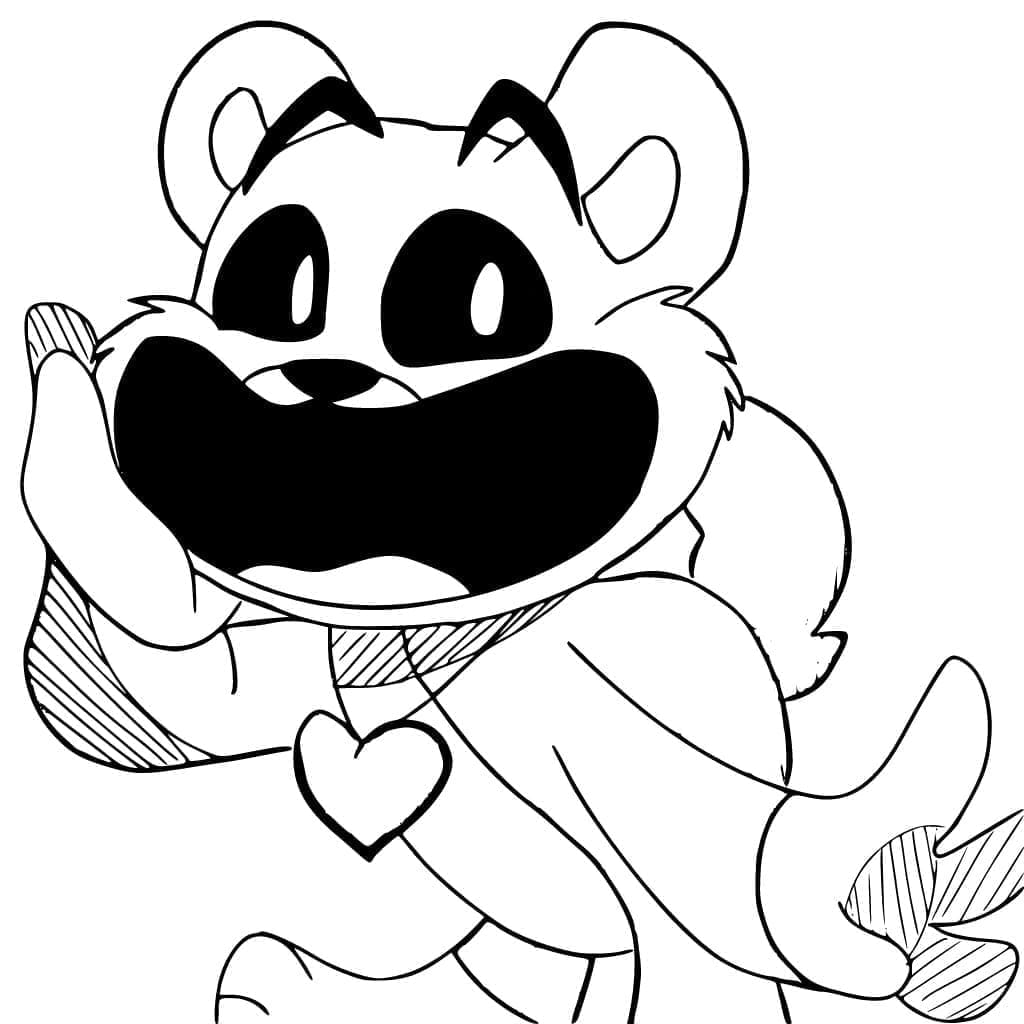 Desenho deBobby BearHug Imprimível para colorir