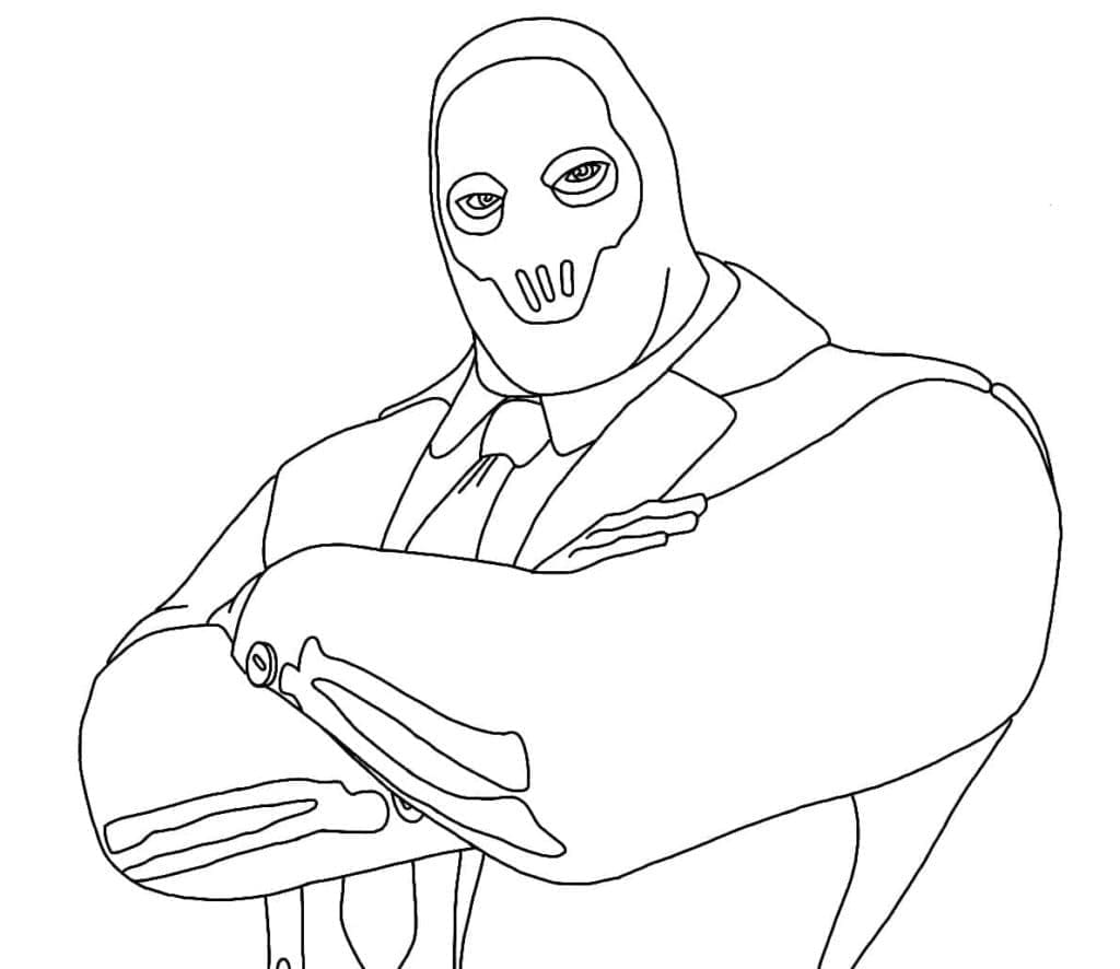 Desenho deBrutus de Fortnite para colorir