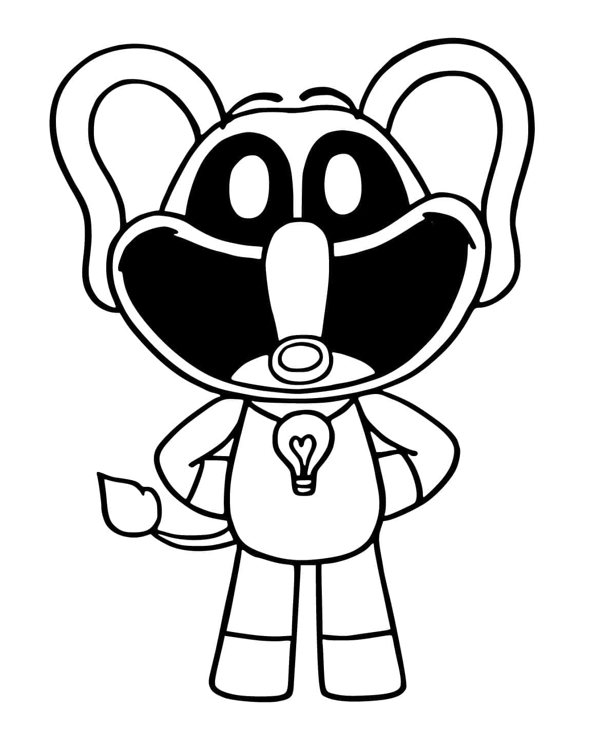 Desenho deBubba Bubbaphant Animado para colorir