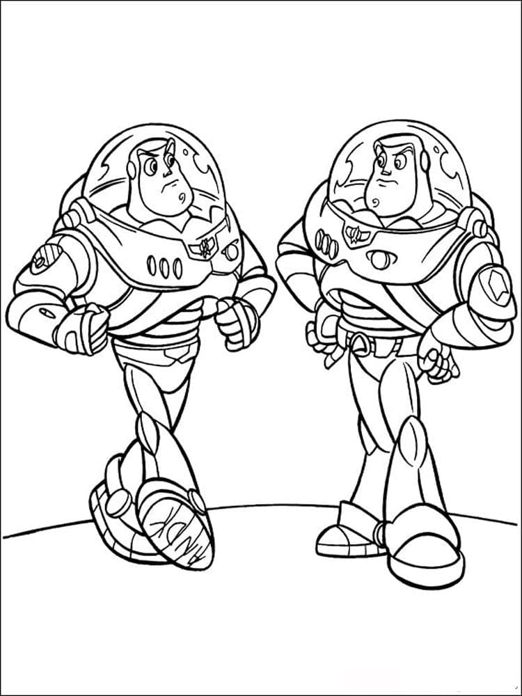 Desenho deBuzz de Toy Story para colorir