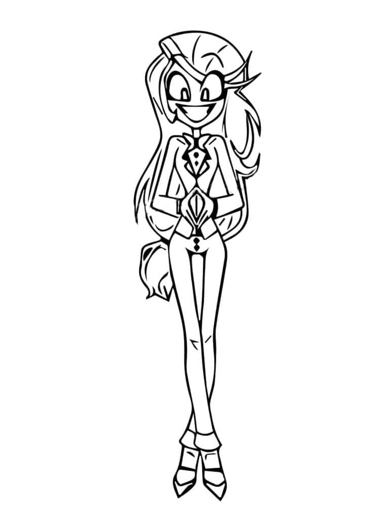 Desenho deCharlie de Hazbin Hotel para colorir