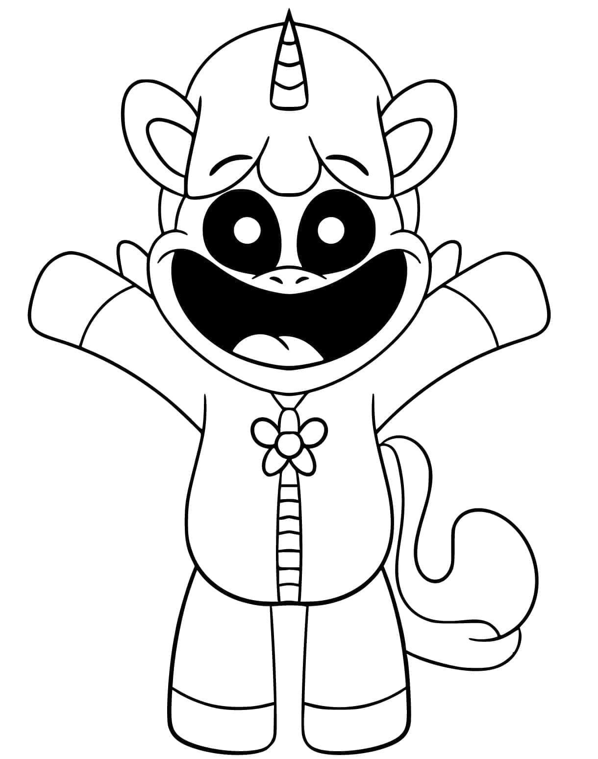 Desenho deCraftyCorn Fofo para colorir