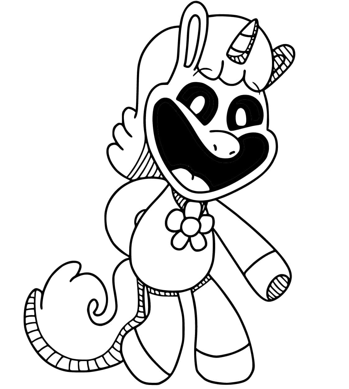 Desenho deCraftyCorn Smiling Critters para colorir