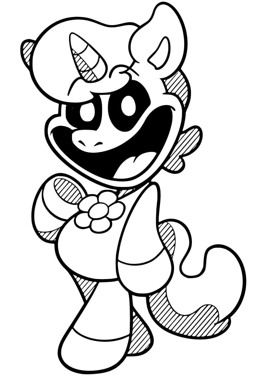 Desenho deCraftyCorn de Smiling Critters para colorir