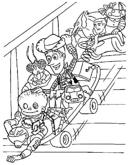 Desenho deDisney Toy Story para colorir