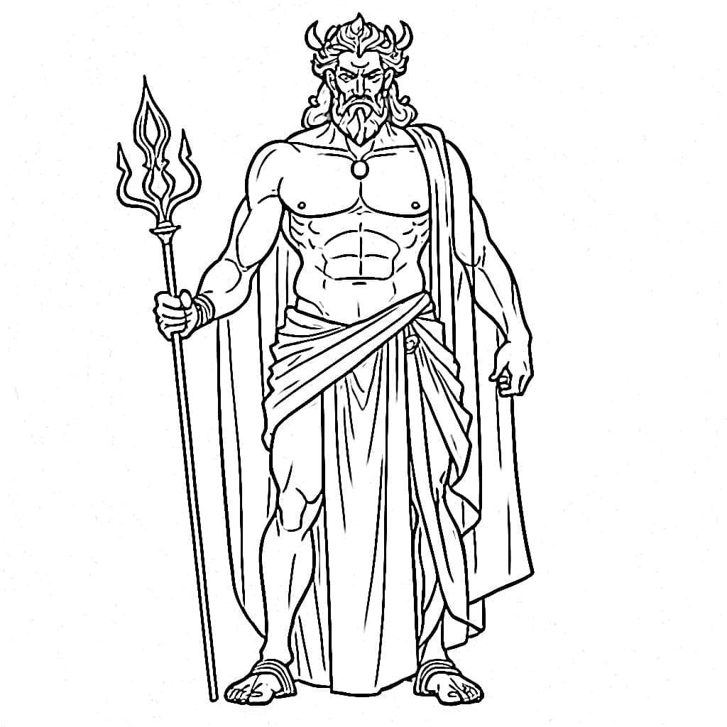 Desenho deFoto de Hades para colorir