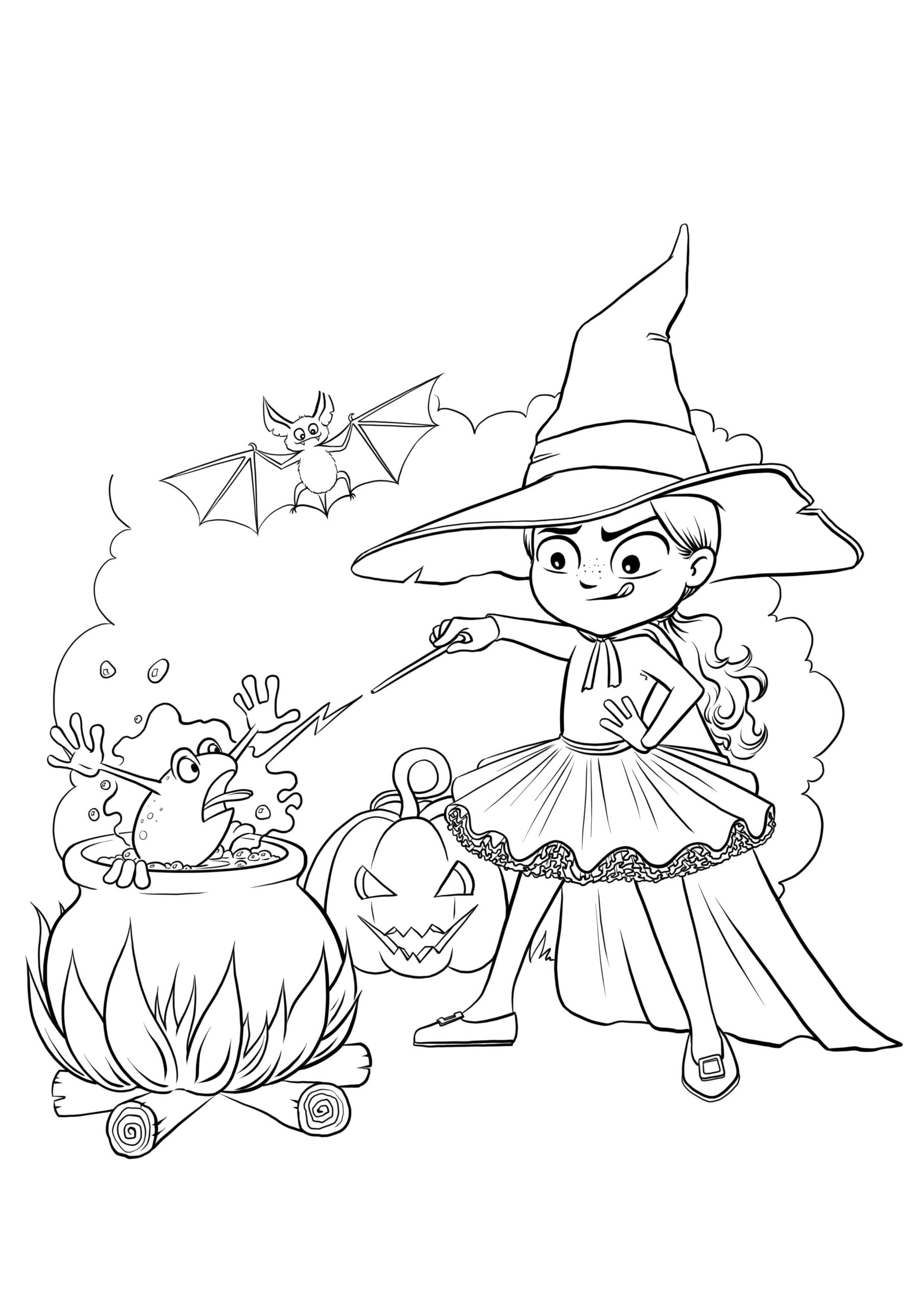 Desenho deFoto de Halloween para colorir