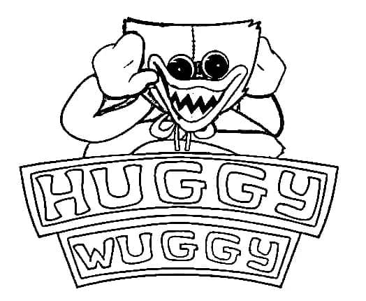 Desenho deImprimível Huggy Wuggy para colorir