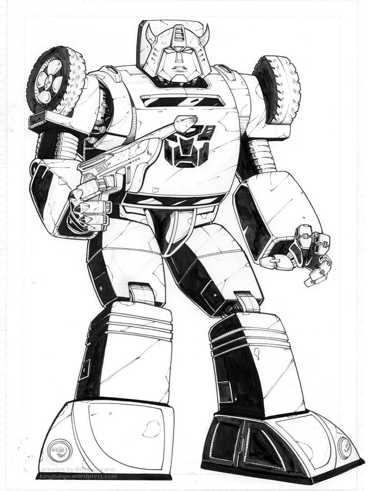 Desenho deImprimível Transformers para colorir