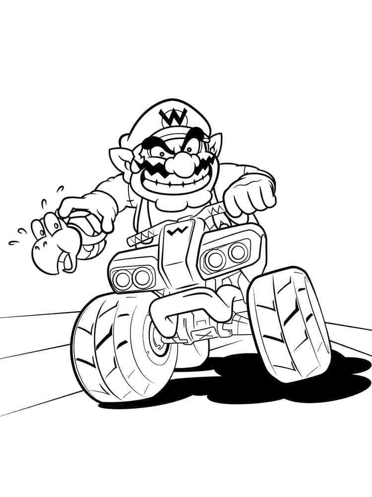 Desenho deImprimível Wario para colorir