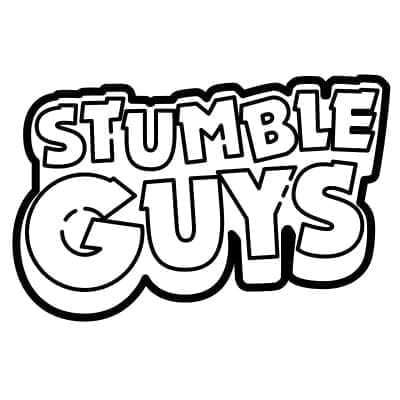 Desenho deLogotipo de Stumble Guys para colorir